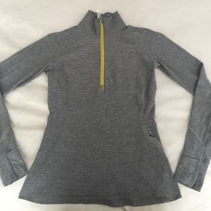 Lululemon grey zip up